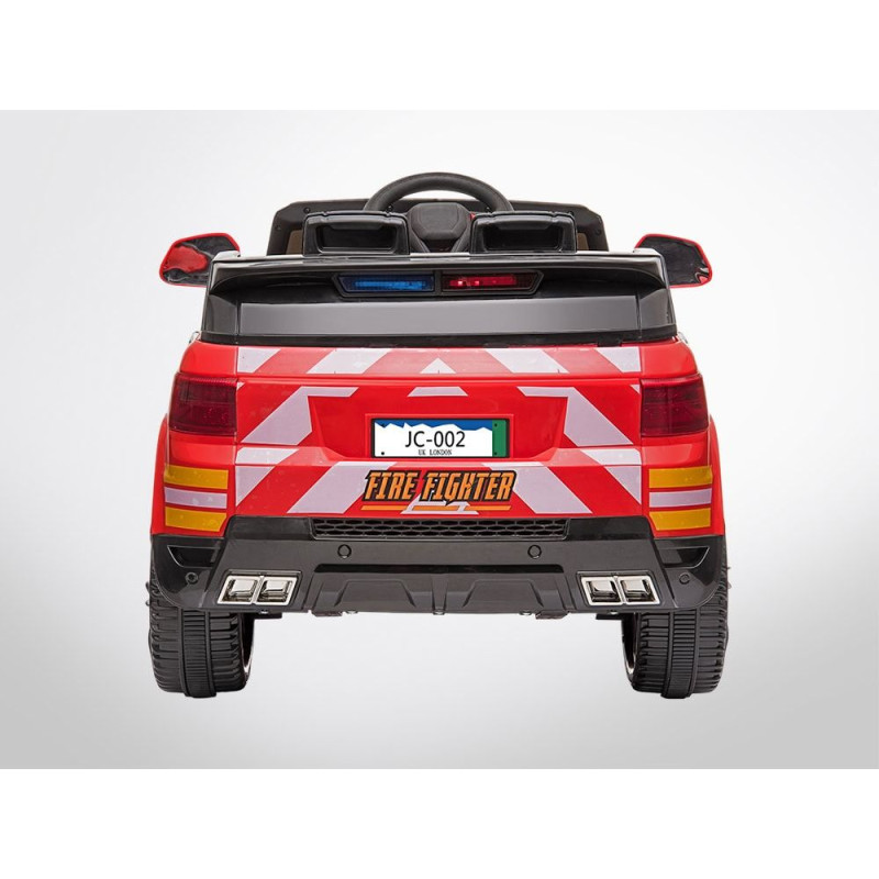Voiture pompier électrique enfant RANGER 60W - ROUGE