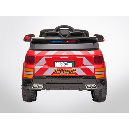 Voiture pompier électrique enfant RANGER 60W - ROUGE