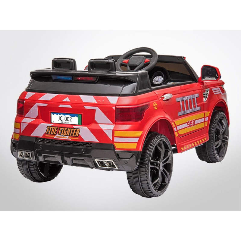 Voiture pompier électrique enfant RANGER 60W - ROUGE