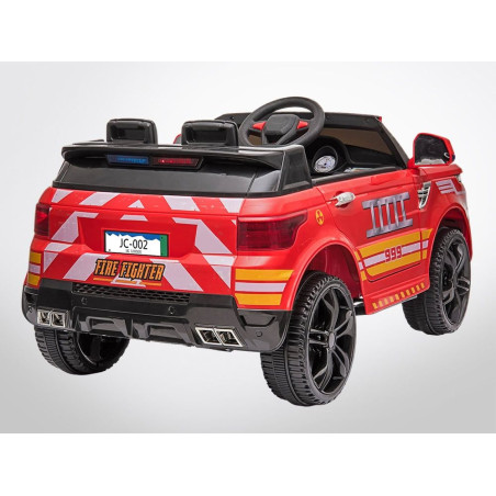 Voiture pompier électrique enfant RANGER 60W - ROUGE