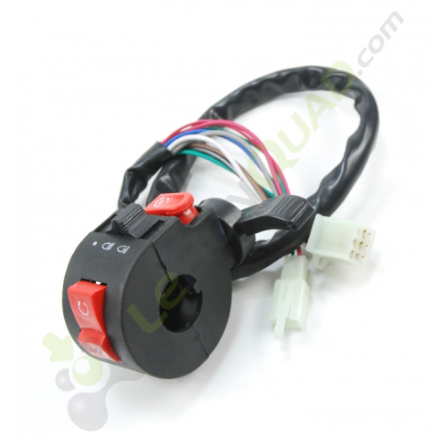 Commodo starter multifonction de Quad 110 - Quad enfant Commodo starter multifonction de Quad 110 - Quad enfant