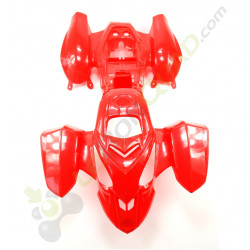 Kit plastique de Quad Raptor ROUGE