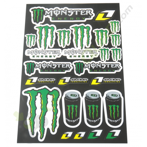 Stickers monster energy - Des prix 50% moins cher qu'en magasin