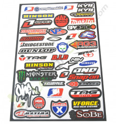 Stickers autocollants MARQUES MOTO