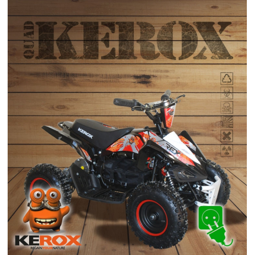 Quad pocket électrique KEROX E-Rex ROUGE Quad pocket électrique KEROX E-Rex ROUGE