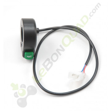 Contacteur klaxon de quad électrique