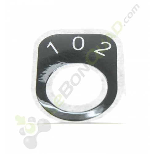 Sticker pour contacteur à clef 3 vitesses de quad pocket électrique E-Rex - Quad enfant Sticker pour contacteur à clef 3 vitesses de quad pocket électrique E-Rex - Quad enfant