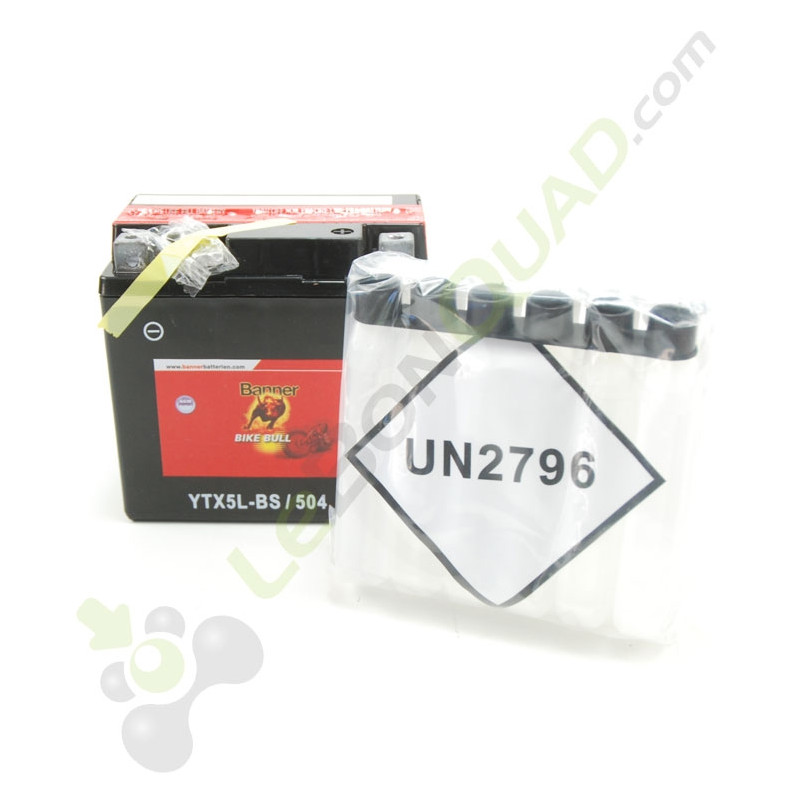 Batterie BANNER YTX5L-BS de Quad 110 et quad 125