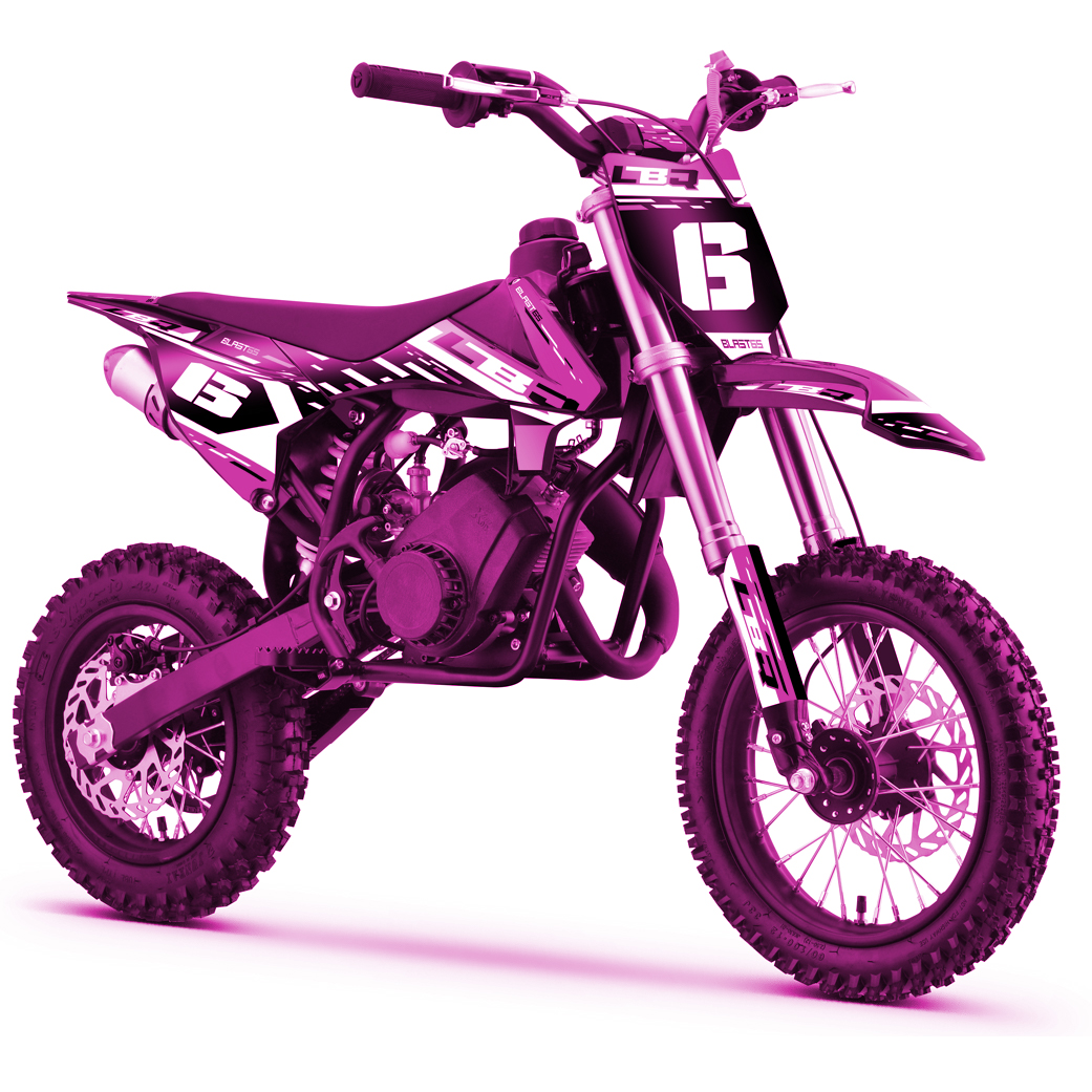 moto enfant 65cc LBQ BLAST, rose