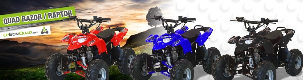 Quad Raptor / Razor - Quad enfant Quad Raptor / Razor - Quad enfant