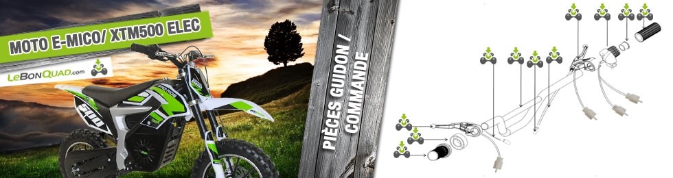 Guidon / Commande - Quad enfant Guidon / Commande - Quad enfant