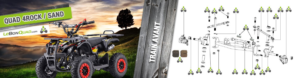 Train avant - Quad enfant