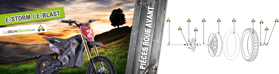 Roue avant - Quad enfant
