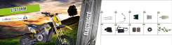 Dirt électrique E-Storm 1800W : Pièces électriques 